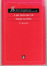 A Dictionary of Inequalities  
