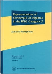 Representations of Semisimple Lie Algebras in the BGG Category O (Hard)  