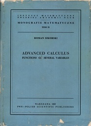 Advanced Calculus Functions of Several Variables 