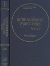 Subharmonic Functions : Vol. 2  