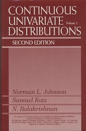 Continuous Univariate Distributions Volume 2 : 2nd Edition  