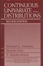 Continuous Univariate Distributions Volume 2 : 2nd Edition  