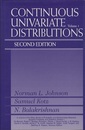 Continuous Univariate Distributions Volume 1 : 2nd Edition  