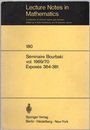 Seminaire Bourbaki: Vol. 1969/70: Exposes 364-381  