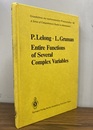 Entire Functions of Several Complex Variables (Hard)  