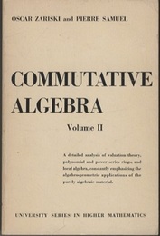 Commutative Algebra : Vol.2 (Soft)  
