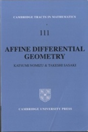 Affine Differential Geometry (Soft) Geometry of Affine Immersions 