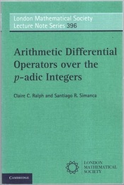 Arithmetic Differential Operators over the p-adic Integers  