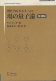 現代的な視点からの場の量子論　発展編  