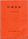 鉄鋼製錬　新版製錬篇  