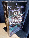 Ordinary Differential Equations (Soft）  