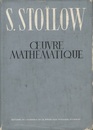 Oeuvre Mathematique  