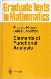 Elements of Functional Analysis (Hard)  