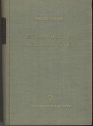 Mathematische Beitrage zum Kulturleben der Volker  