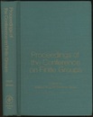 Proceedings of the Conference on Finite Groups  
