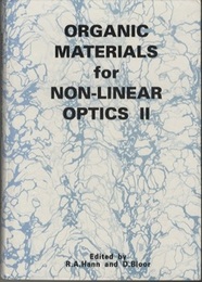 Organic Materials for Non-Linear Optics II  
