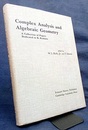 Complex Analysis and Algebraic Geometry A Collection of Papers dedicated to K. Kodaira 