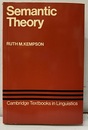 Semantic Theory  
