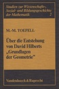 Uber die Entstehung von David Hilberts  