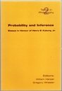 Probability and Inference Essays in Honour of Henry E. Kyburg Jr. 