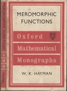 Meromorphic Functions (Soft)  