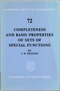 Completeness and Basis Properties of Sets of Special Functions (Soft)  