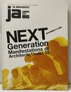JA ( 86) 新世代建築家からの提起  