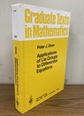 Applications of Lie Groups to Differential Equations : 1st Edition (Hard)  