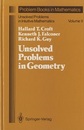 Unsolved Problems in Geometry  