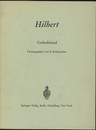 Hilbert - Gedenkband (Soft) Mit 8 Abbildungen und einer schallplatte 