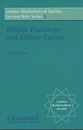 Elliptic Functions and Elliptic Curves  