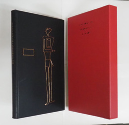 日本の肉筆絵入り本・北園克衛を中心に　優游會版限２０函　ペン署名入　総革装　三方金　栞付