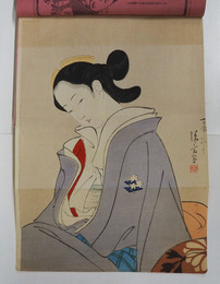 文藝倶樂部１４巻５号　広告頁一枚欠　頬白／泉鏡花　山岸荷葉　山田桂華　鈴木狭花　得知　思案　口絵／鏑木清方