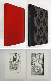 ベル・フィーユ　アルフォンス・イノウエ銅版画集　特装本限１２０函　１２０番本　銀ペン署名入　オリジナル銅版画２葉付（タトウ入）