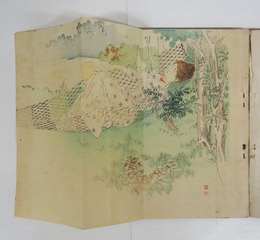 文藝倶樂部６巻９編　水蔭　荷葉　松魚　金馬　思案　木版口絵／梶田半古