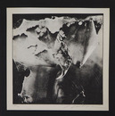 司修石版画「洪水はわが魂に及び」　限３５　１、鳥は宇宙の…　サイン入　　台紙貼付　少日焼