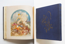 繪入童謠　象の子　初　装幀・恩地孝四郎　口絵挿画・岡本帰一（カラー口絵１葉　モノクロ挿画２６葉）
