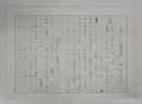 岡松和夫草稿　『唐木氏の親鸞論』　鉛筆書四百字詰９枚完