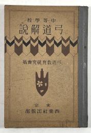 中等学校　弓道解説