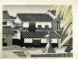 倉敷　Houses in Kurashiki