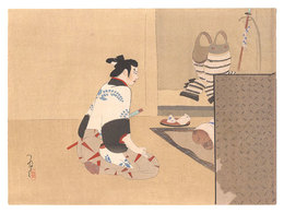 一領の遺鎧　THE LOYAL RONINS / Yato Emoshichi receives an armor on his Father's Deathbed.