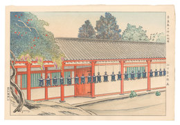 奈良春日神社廻廊　Corridor of the Kasuga Shrine, Nara