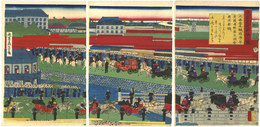 東京名所新橋之図　Famous Places of Tokyo, Shinbashi