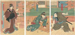 菅原伝授手習鑑　寺子屋の段　Kabuki Play: Sugawara Denju Tenarai Kagami / Terakoya