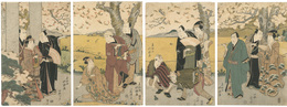 観桜図　Cherry-blossom Viewing