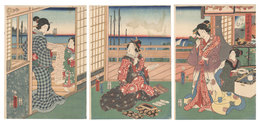 七小町吾妻風俗　あふむ　Seven Komachi in Eastern Customs / Parrot Komachi
