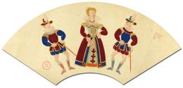 貴婦人と騎士二人　Lady and the Two Knights