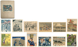 版画集　日本民俗図譜　Folk Customs of Japan