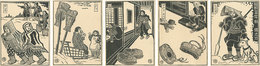 秋田民俗絵詞　第一輯　被物と履物より　Akita Minzoku Ekotoba / Volume 1: Shoes and Clothings