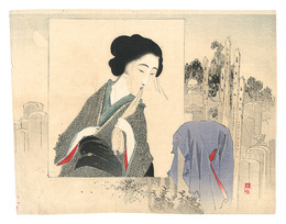 木版口絵　Kuchi-e Print